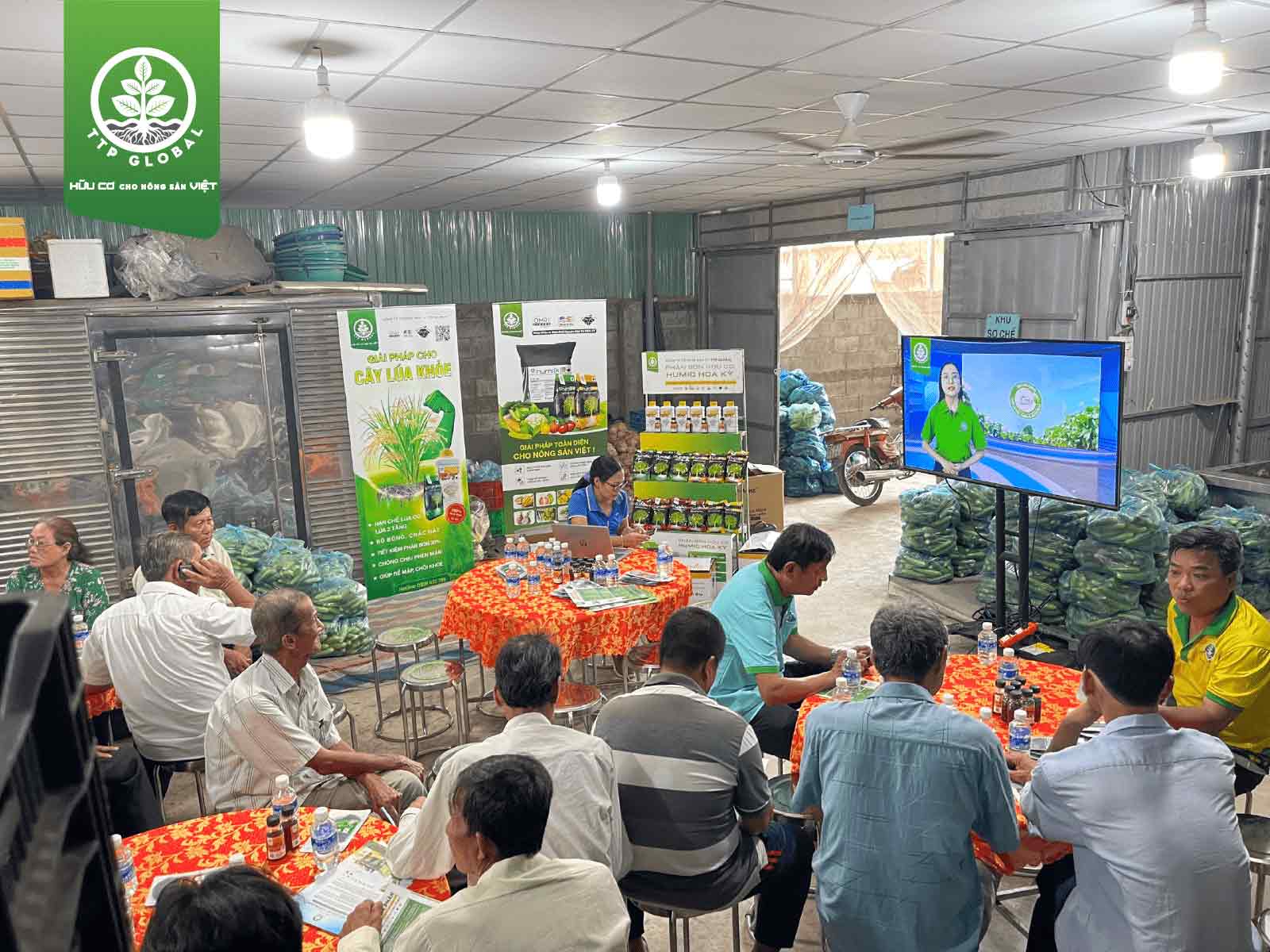 HỘI THẢO GIỚI THIỆU PHÂN BÓN HỮU CƠ TTP GLOBAL TẠI HỢP TÁC XÃ MỸ THẠNH - LONG AN