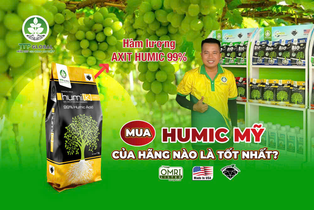 Mua Humic Mỹ của hãng nào là tốt nhất