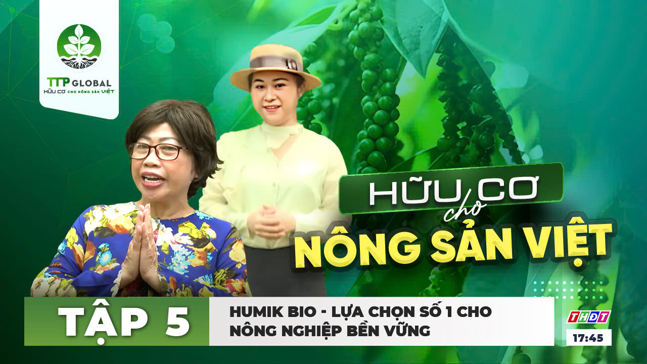 HỮU CƠ CHO NÔNG SẢN VIỆT