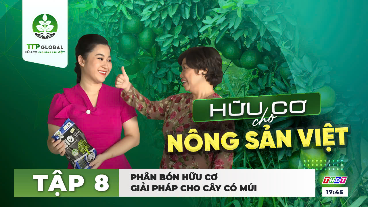 HỮU CƠ CHO NÔNG SẢN VIỆT