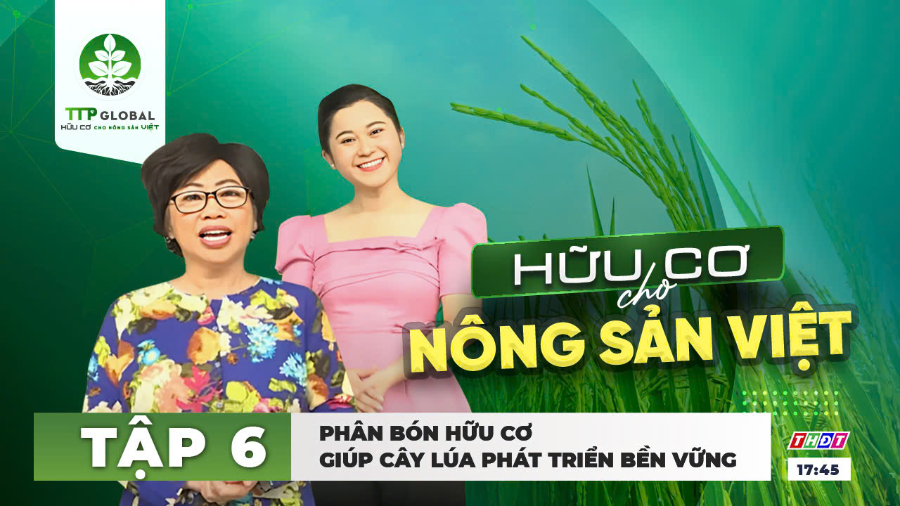 HỮU CƠ CHO NÔNG SẢN VIỆT