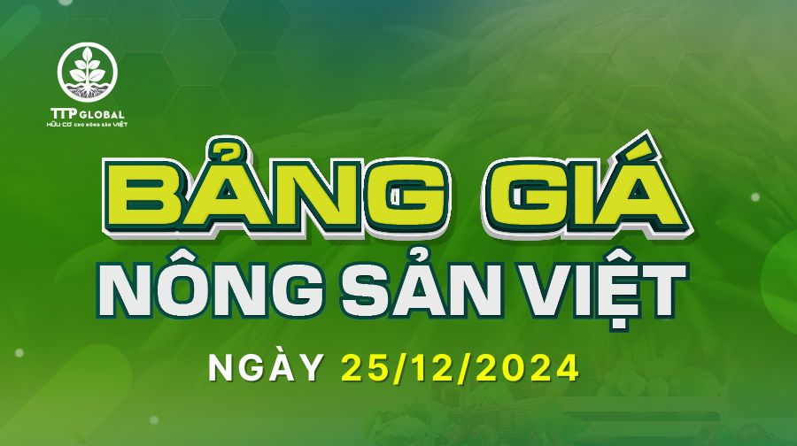 CẬP NHẬT GIÁ NÔNG SẢN
